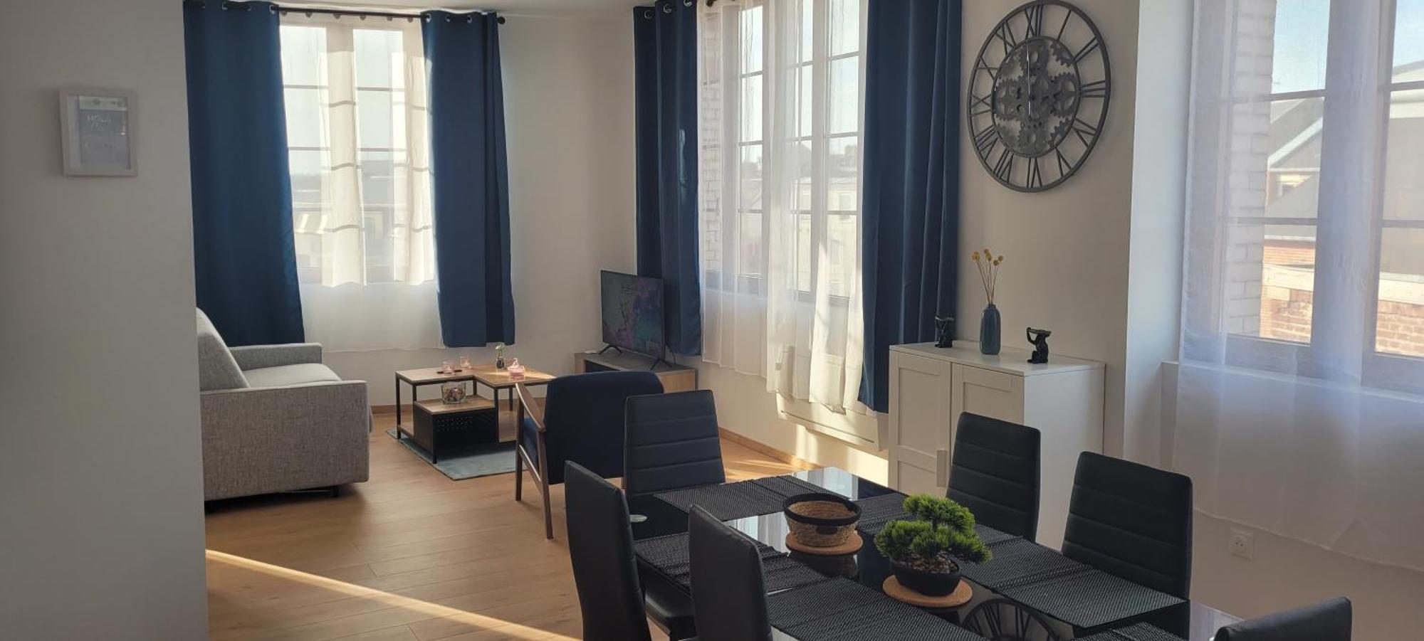 T2 Neuf Hypercentre 5 Couchages Apartment Saint-Quentin  Bagian luar foto
