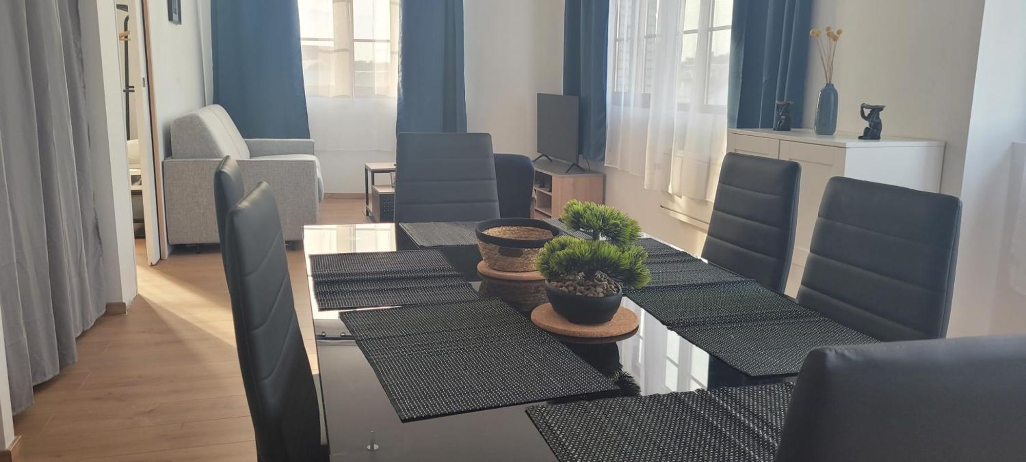 T2 Neuf Hypercentre 5 Couchages Apartment Saint-Quentin  Bagian luar foto